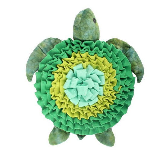 All For Paws Dig It Sea Turtle Dog Treat Snuffle Mat