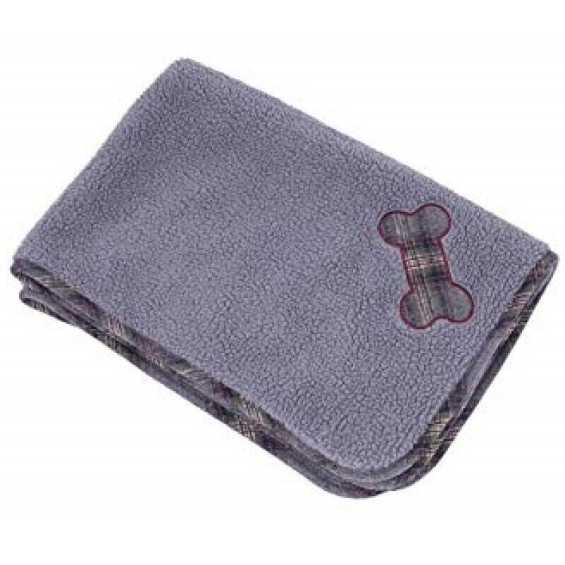 Petface Grey Tweed Dog Comforter Blanket