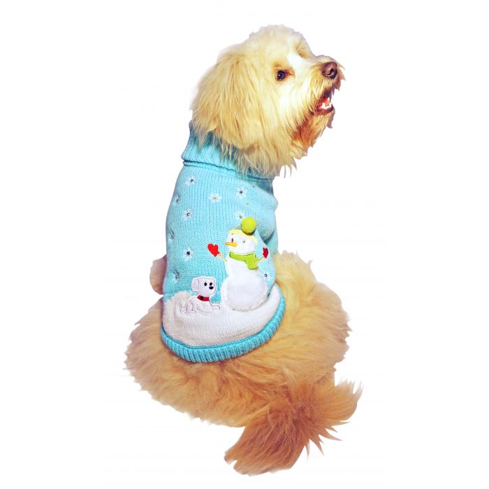 Crystal Snowflake Snowdog Jumper