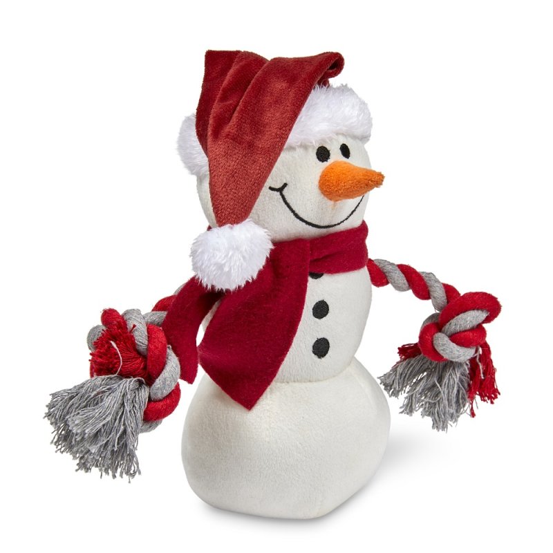 Christmas Snowman Dog Toy
