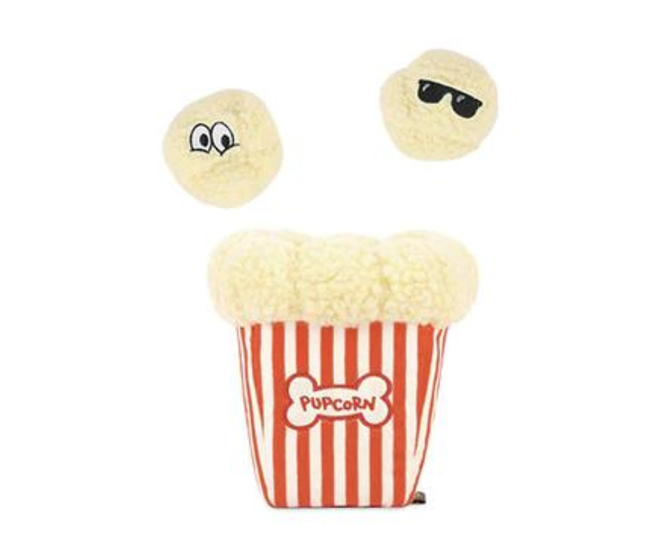 Hollywoof Poppin' Pupcorn Dog Toy