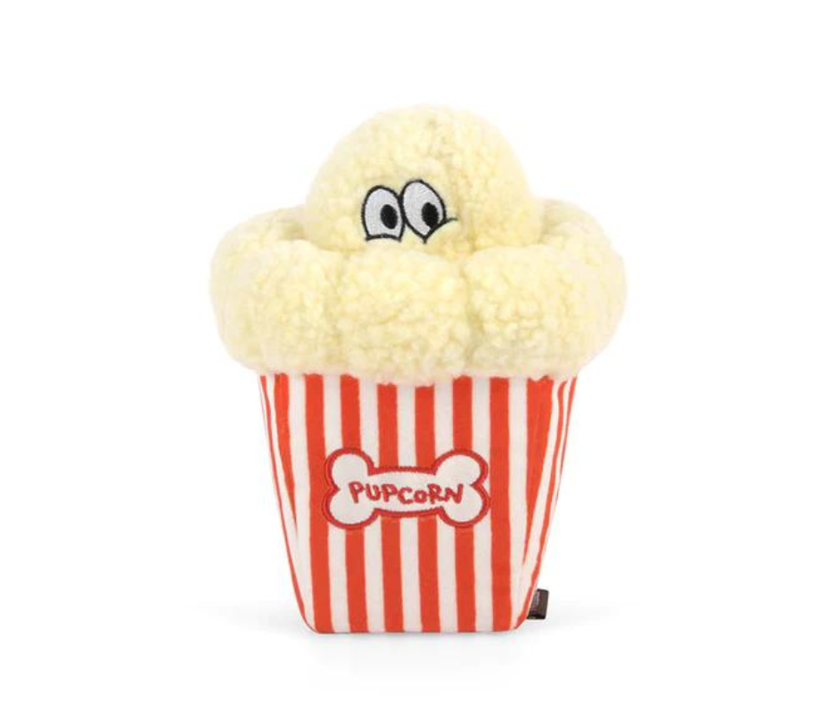 Hollywoof Poppin' Pupcorn Dog Toy