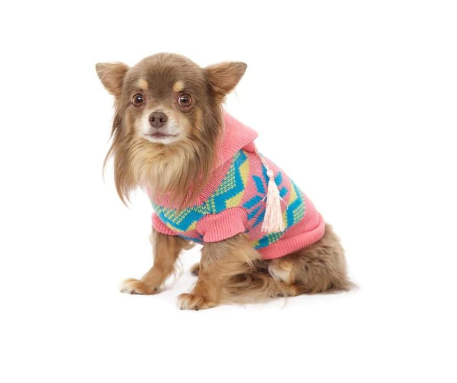 Alpine Hooded Dog Sweater