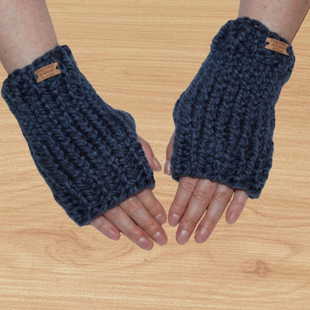 Storm Dog Desk Knits Hand Warmer Gloves