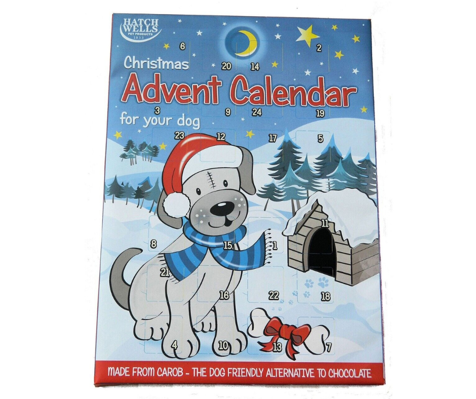 Hatchwells Dog Advent Calendar Carob Dog Friendly Treats Christmas Xmas Treats