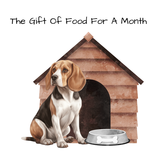 Feed A Dog For A Month Virtual Gift