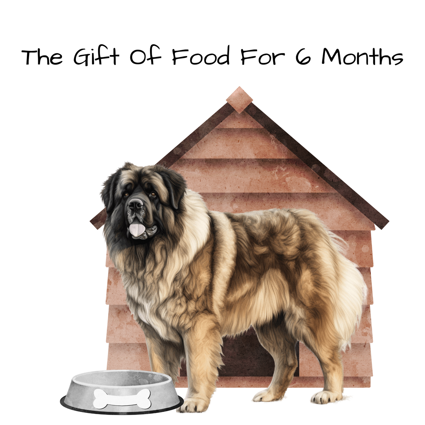 Feed A Dog For 6 Months Virtual Gift