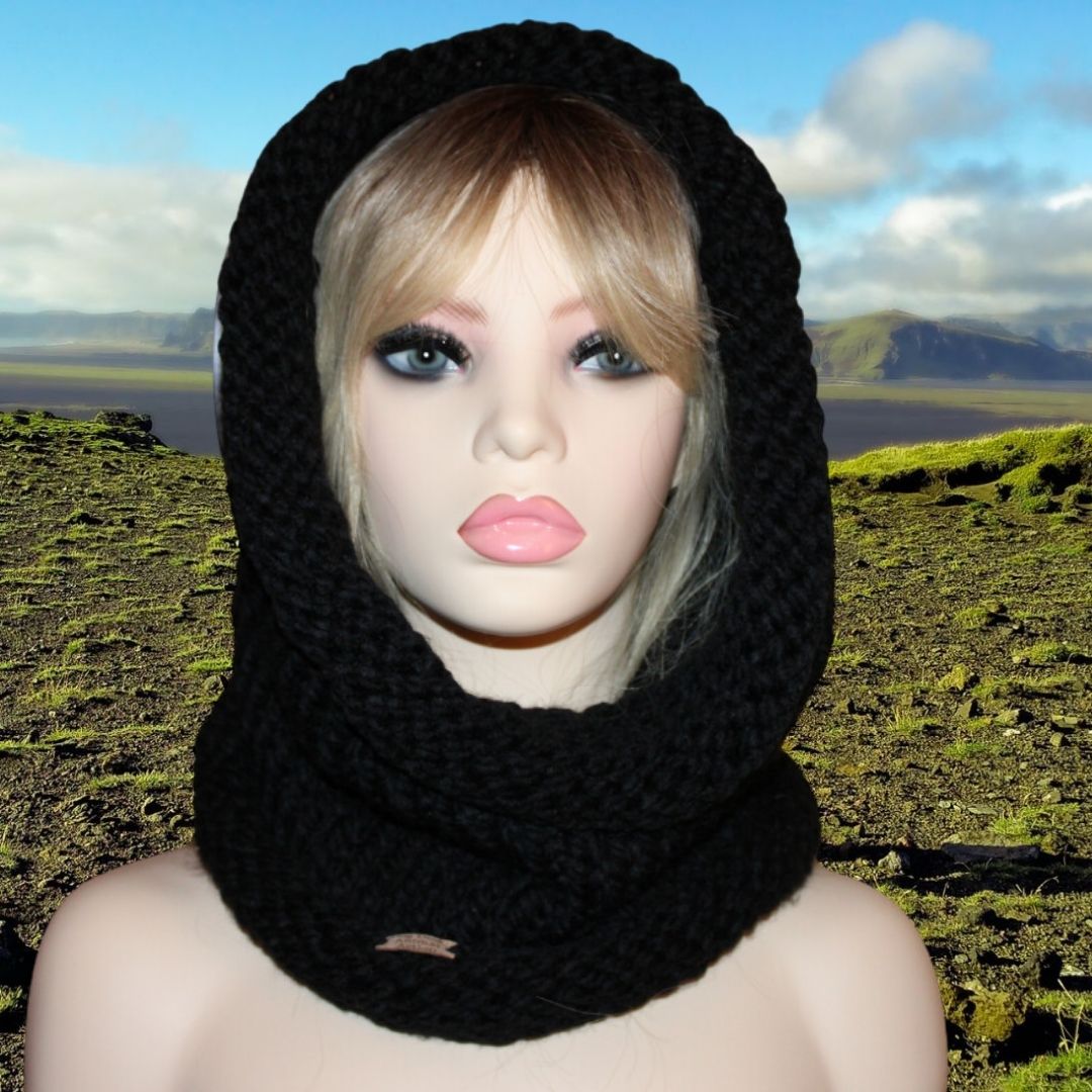 Black Dog Desk Knits Cowl Neck Warmer