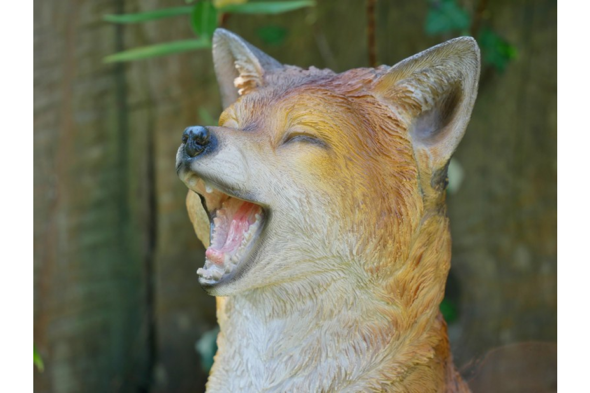 Fox Garden Sculpture Ornament