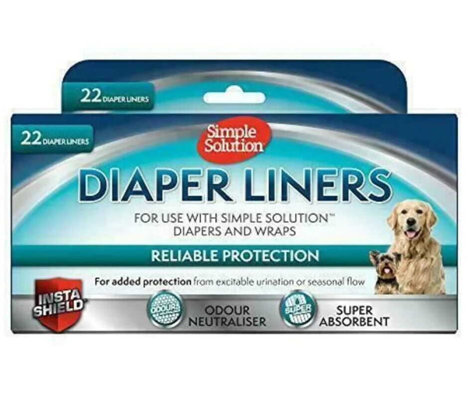 Simple Solution Diaper Liners Light Absorbency (22Pk)