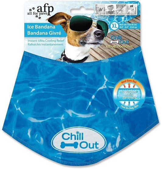 All For Paws Chill Out Ice Cooling Dog Bandana