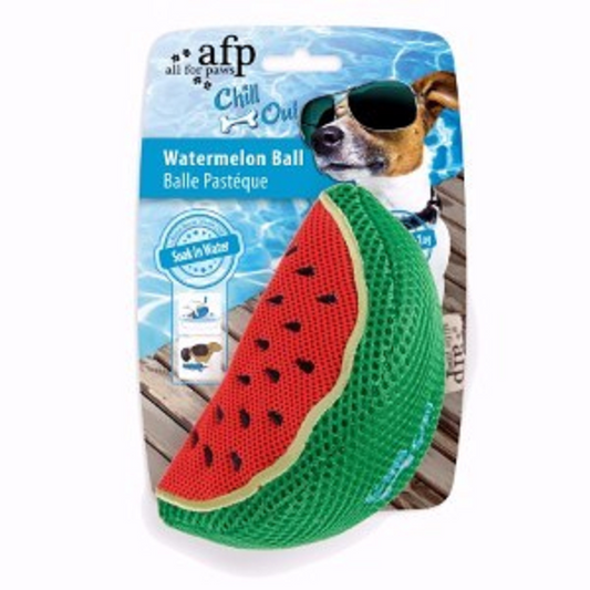 All For Paws Chill Out Watermelon Slice Cooling Dog Toy