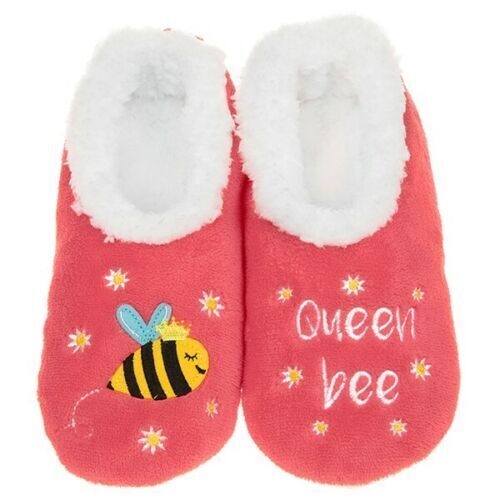 Snoozies! Pairables Queen Bee Ladies Slippers