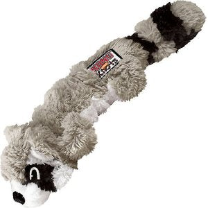 KONG Scrunch Knots Raccoon Dog Toy Small / Medium