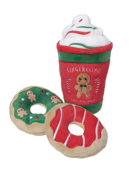 Gingerccino & Donuts Dog Toy