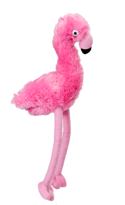 Hugs Baby Flamingo Dog Toy