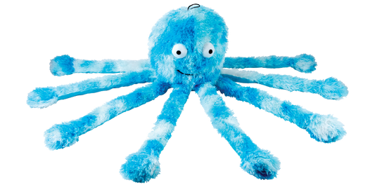 Blue Baby Reef Octopus Dog Toy
