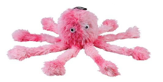 Pink Baby Reef Octopus Dog Toy