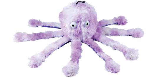 Purple Baby Reef Octopus Dog Toy