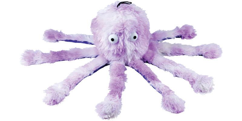 Purple Daddy Reef Octopus Dog Toy