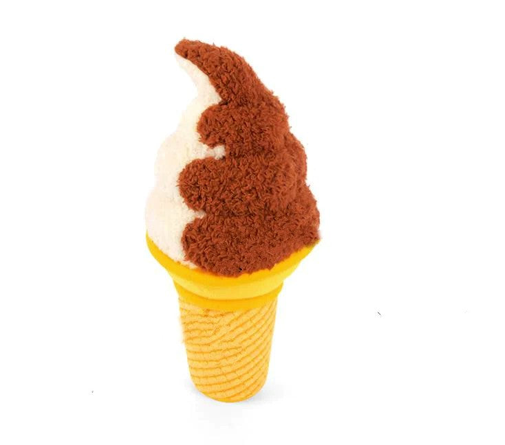Snack Attack Soft Serve Dog Toy