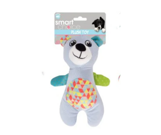 Small Dog And Puppy Plush Bear With Squeaker Dog Toy