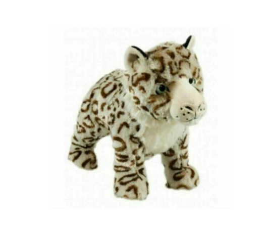 Snow Mates Sophia Snow Leopard Small Dog Toy