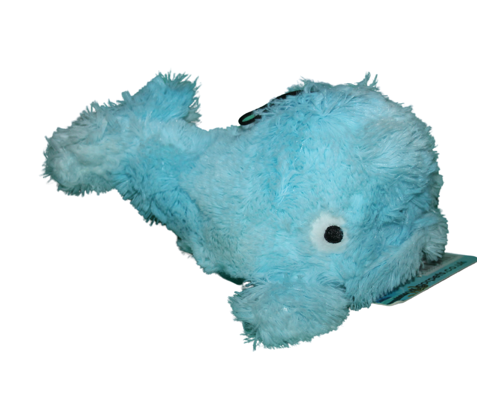 Blue Mummy Reef Whale Dog Toy