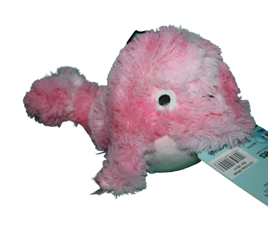 Pink Mummy Reef Whale Dog Toy