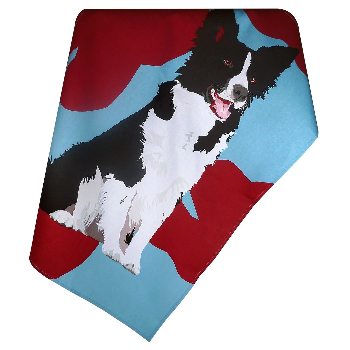 Border Collie Tea Towel