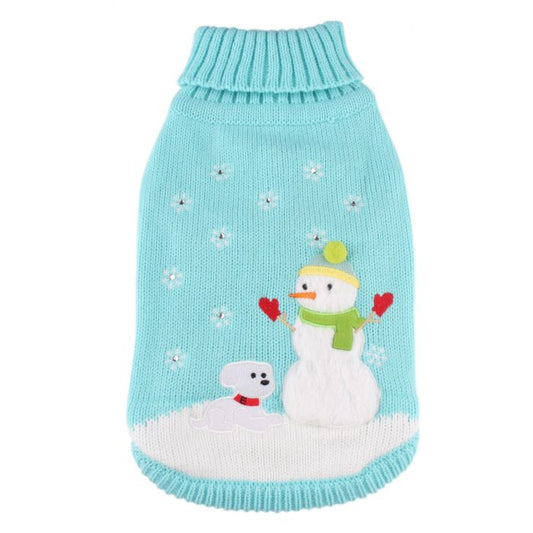 Crystal Snowflake Snowdog Jumper