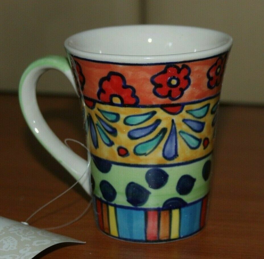 Fair Trade Hand Painted Ceramic Mug