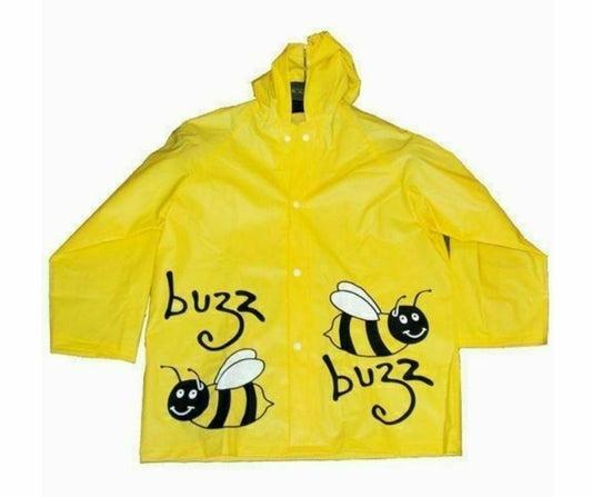 Children's Shower Proof Bee Raincoat