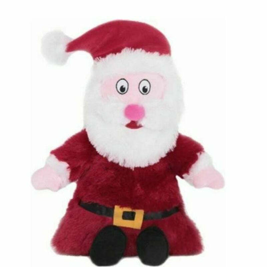 Animate Squeaky Father Christmas Dog Toy