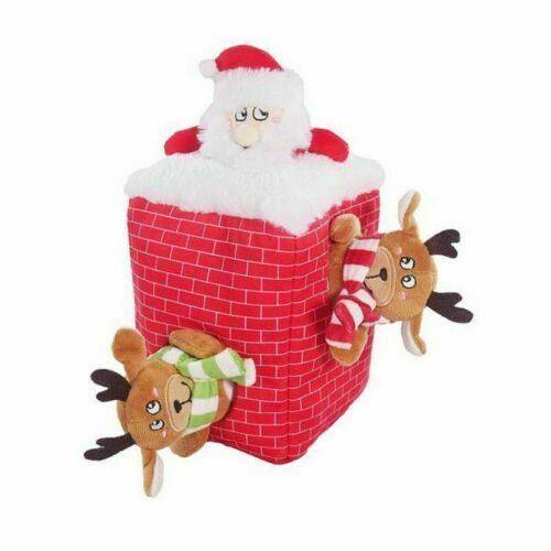 Peek-a-boo Santa Interactive Dog Christmas Toy