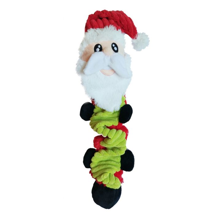 Bungee Balls Tug Toy Santa